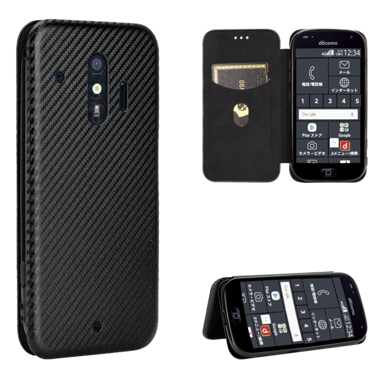 Carbon Fiber Texture Magnetic Horizontal Flip TPU + PC + PU Leather Case with Card Slot, For LG K22, For OPPO F17 Pro / A93 / Reno4 Lite, For Fujitsu F-42A / F-01L, For Motorola Moto G9 Plus