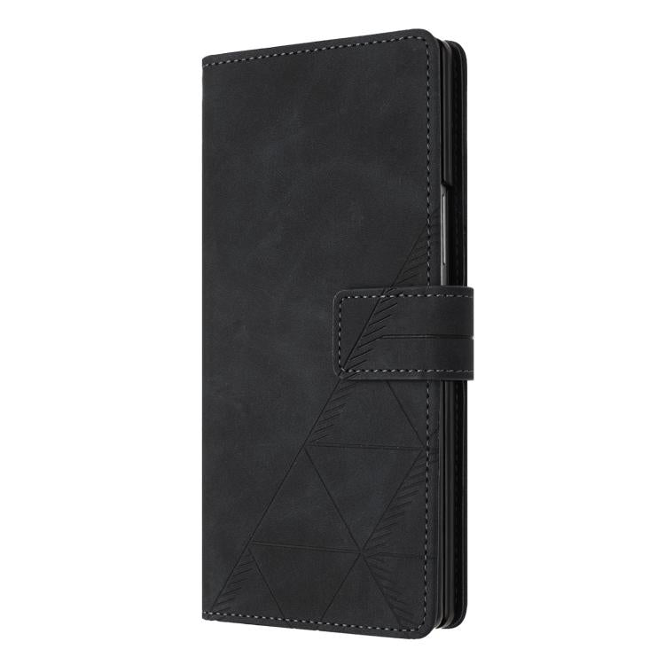 3D Embossed Flip Leather Phone Case