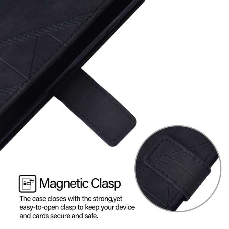 3D Embossed Flip Leather Phone Case