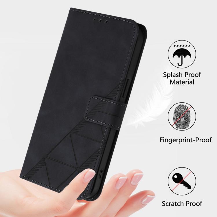 3D Embossed Flip Leather Phone Case
