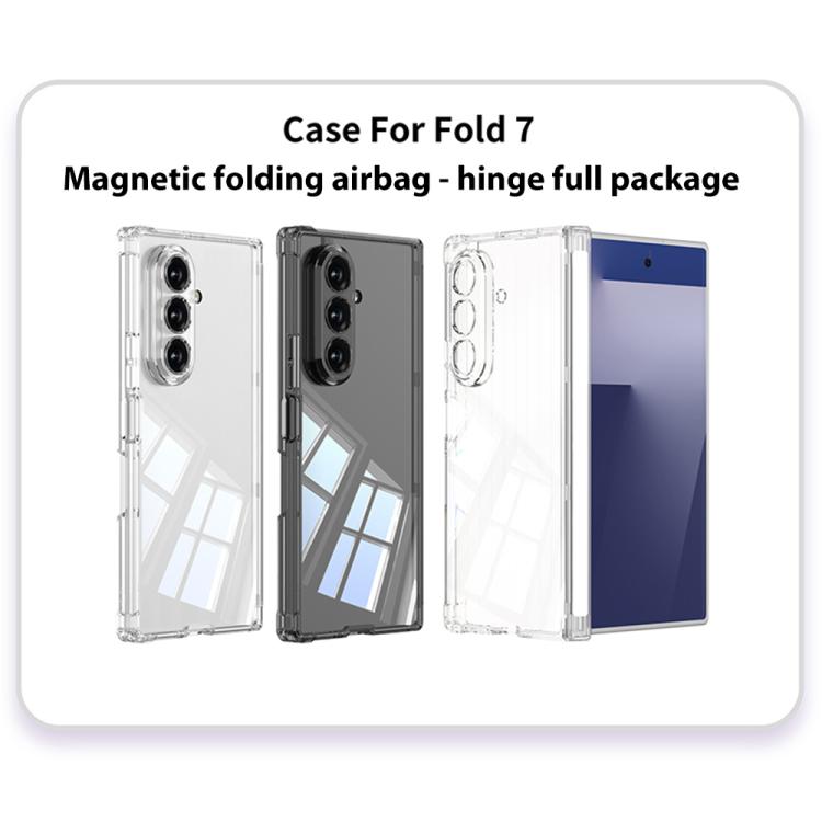 GKK Magnetic Hinge Folding Airbag Full Cover Phone Case