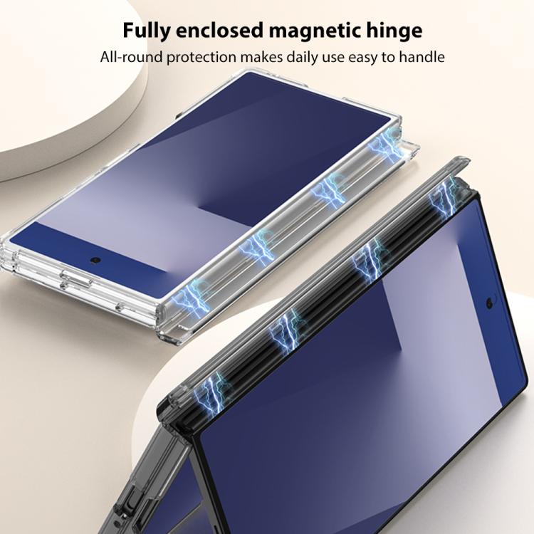 GKK Magnetic Hinge Folding Airbag Full Cover Phone Case
