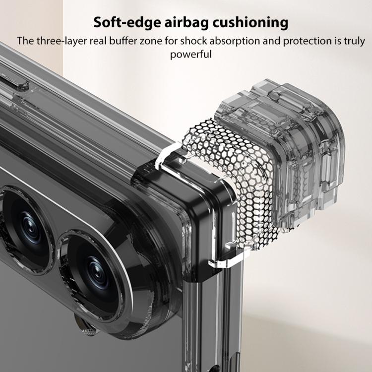 GKK Magnetic Hinge Folding Airbag Full Cover Phone Case