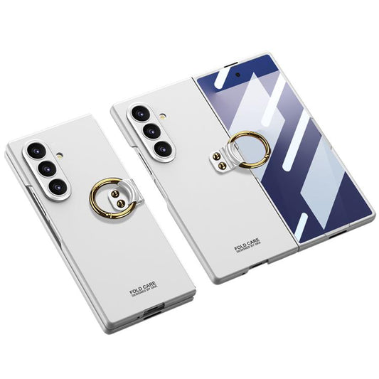 GKK Integrated Ultra-thin PC Full Coverage Phone Case with Ring Holder