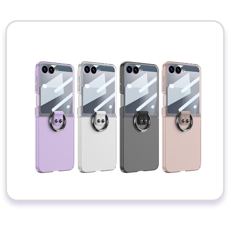 GKK Integrated Large Window PC Ring Holder Phone Case