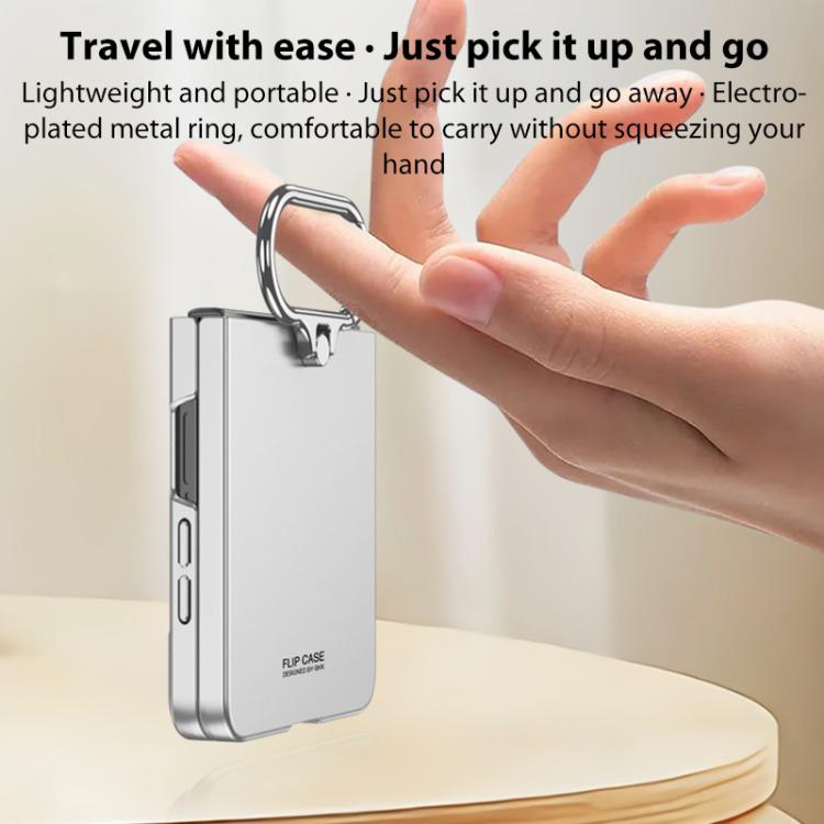 GKK Integrated Ultra-thin Oval Ring Holder Full Cover Phone Case