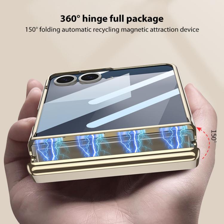 GKK Integrated Magnetic Hinge Phantom Phone Case with Rotating Bracket