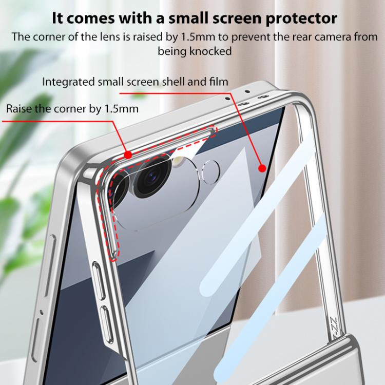 GKK Integrated Magnetic Hinge Phantom Phone Case with Rotating Bracket