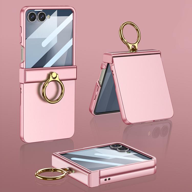 GKK Integrated Ultra-thin Hinge Full Coverage Phone Case with Ring