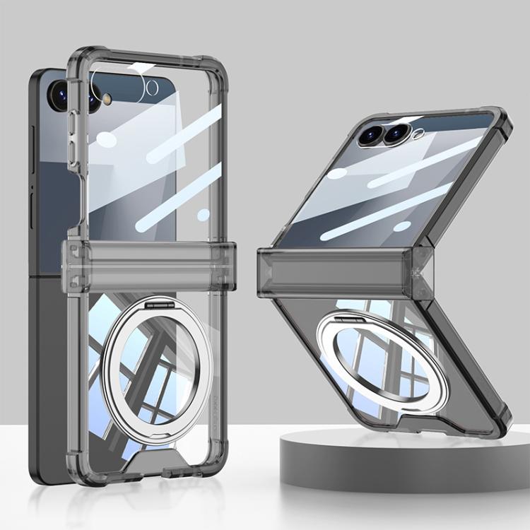 GKK Integrated Airbag Hinge Full Coverage Phone Case with Magnetic Rotation Bracket