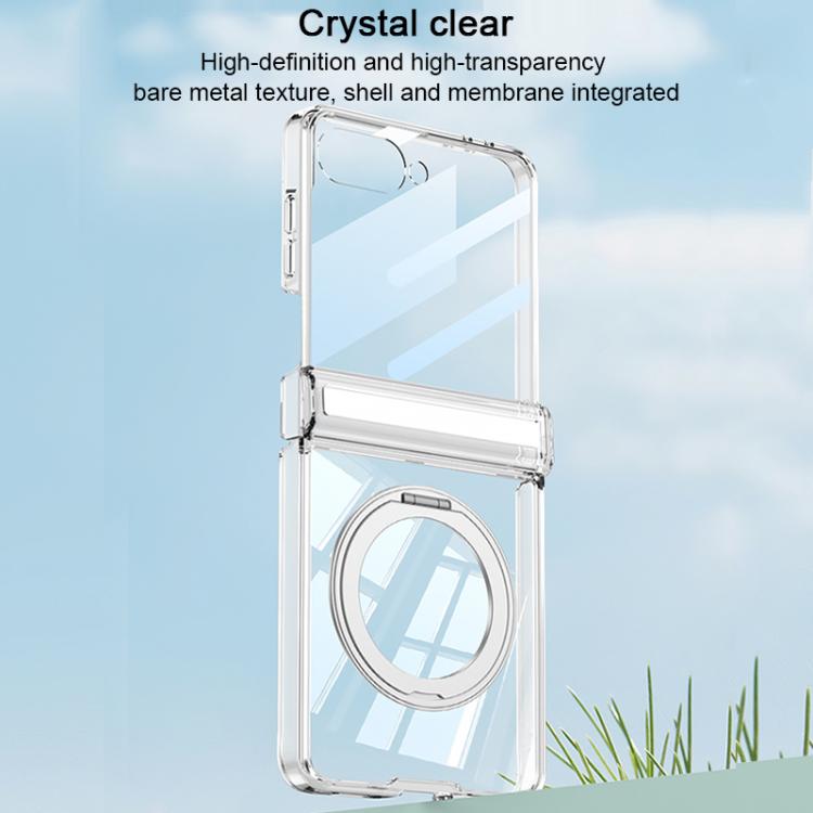 GKK Integrated MagSafe Magnetic Hinge Folding Airbag Phone Case with Rotating Holder