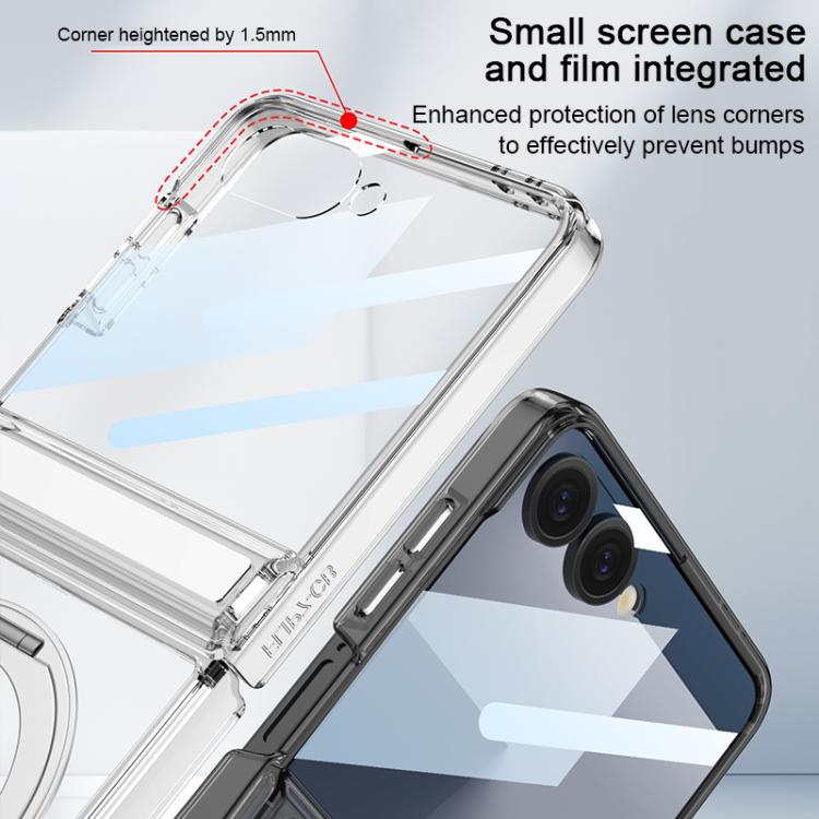 GKK Integrated MagSafe Magnetic Hinge Folding Airbag Phone Case with Rotating Holder