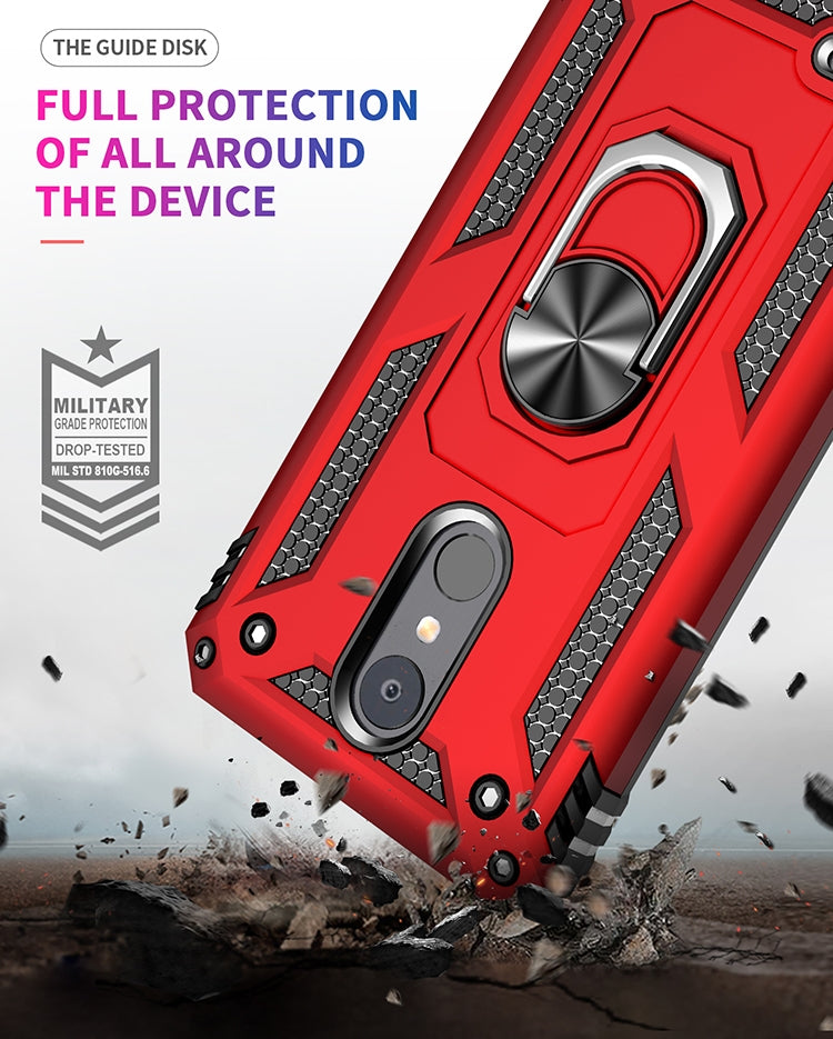 Shockproof TPU + PC Protective Case with 360 Degree Rotating Holder, For LG Aristo 2, For LG Aristo 5, For Xiaomi Redmi K20, For LG K30, For LG K40