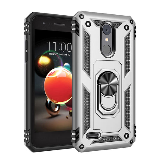 Shockproof TPU + PC Protective Case with 360 Degree Rotating Holder, For LG Aristo 2, For LG Aristo 5, For Xiaomi Redmi K20, For LG K30, For LG K40