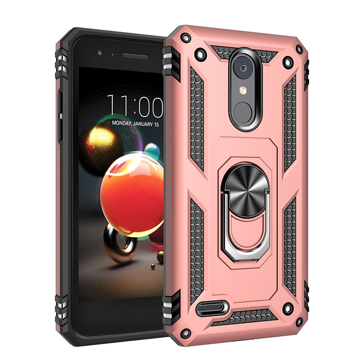 Shockproof TPU + PC Protective Case with 360 Degree Rotating Holder, For LG Aristo 2, For LG Aristo 5, For Xiaomi Redmi K20, For LG K30, For LG K40