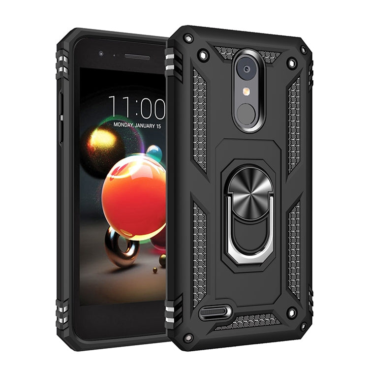 Shockproof TPU + PC Protective Case with 360 Degree Rotating Holder, For LG Aristo 2, For LG Aristo 5, For Xiaomi Redmi K20, For LG K30, For LG K40