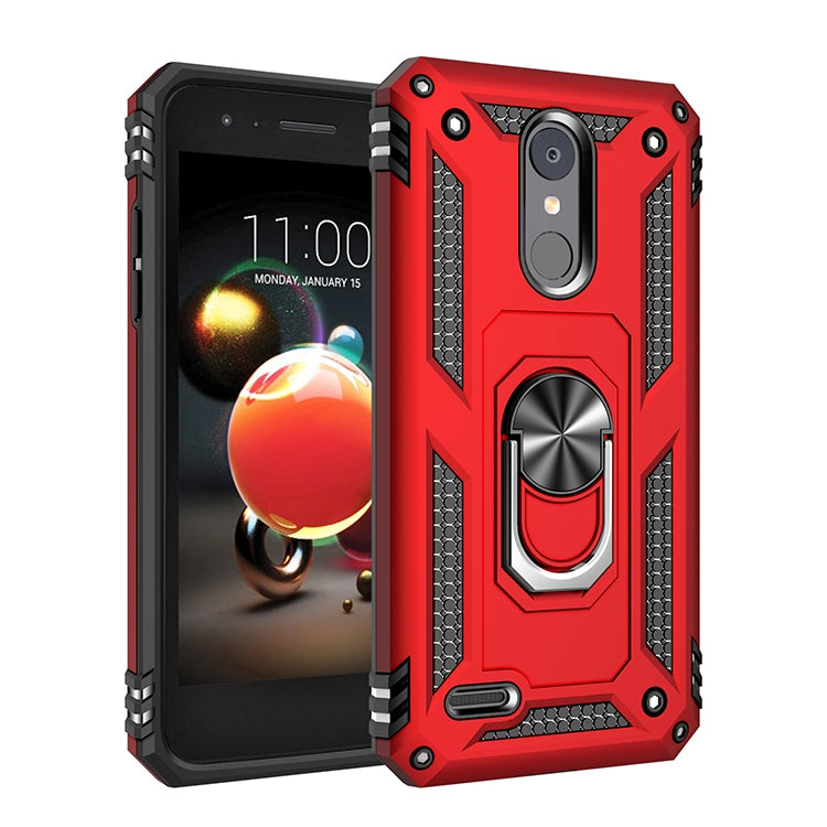 Shockproof TPU + PC Protective Case with 360 Degree Rotating Holder, For LG Aristo 2, For LG Aristo 5, For Xiaomi Redmi K20, For LG K30, For LG K40