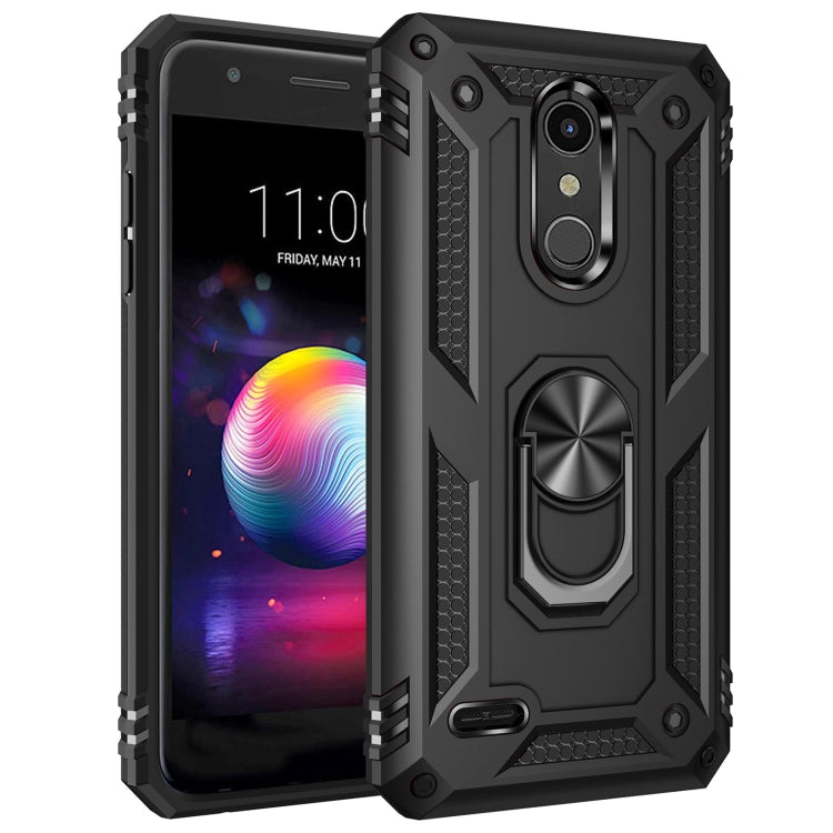 Shockproof TPU + PC Protective Case with 360 Degree Rotating Holder, For LG Aristo 2, For LG Aristo 5, For Xiaomi Redmi K20, For LG K30, For LG K40