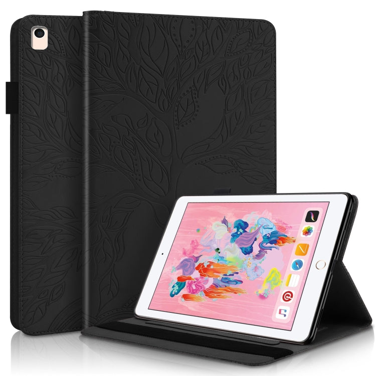 Life Tree Series Horizontal Flip Leather Case with Holder & Card Slots & Pen Slot & Sleep / Wake-up Function, For iPad 9.7 (2018) / (2017), For iPad 10.2 / iPad Pro 10.5 inch, For iPad mini (2019) / 4 / 3 / 2 / 1, For iPad Pro 11 (2020)