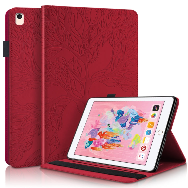 Life Tree Series Horizontal Flip Leather Case with Holder & Card Slots & Pen Slot & Sleep / Wake-up Function, For iPad 9.7 (2018) / (2017), For iPad 10.2 / iPad Pro 10.5 inch, For iPad mini (2019) / 4 / 3 / 2 / 1, For iPad Pro 11 (2020)