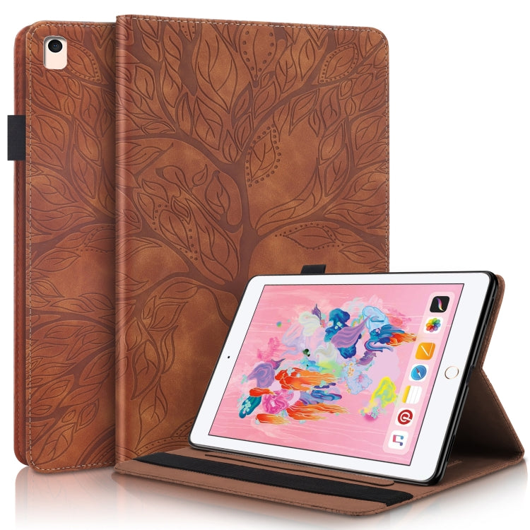 Life Tree Series Horizontal Flip Leather Case with Holder & Card Slots & Pen Slot & Sleep / Wake-up Function, For iPad 9.7 (2018) / (2017), For iPad 10.2 / iPad Pro 10.5 inch, For iPad mini (2019) / 4 / 3 / 2 / 1, For iPad Pro 11 (2020)