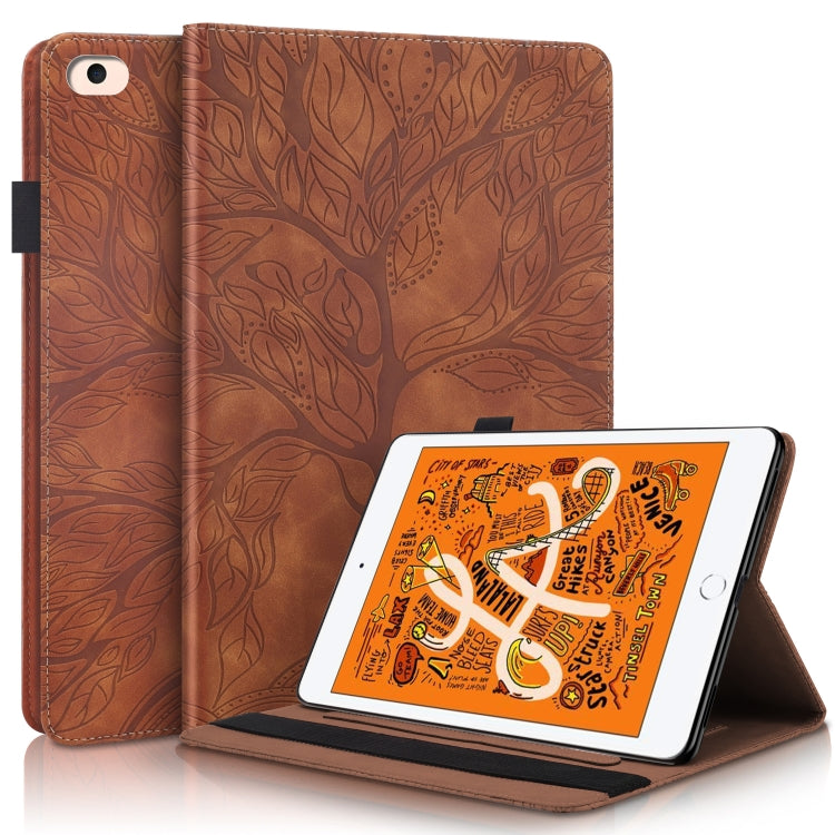 Life Tree Series Horizontal Flip Leather Case with Holder & Card Slots & Pen Slot & Sleep / Wake-up Function, For iPad 9.7 (2018) / (2017), For iPad 10.2 / iPad Pro 10.5 inch, For iPad mini (2019) / 4 / 3 / 2 / 1, For iPad Pro 11 (2020)