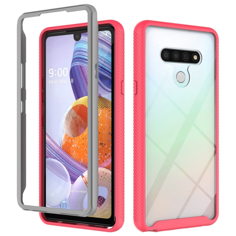 Starry Sky Solid Color Series Shockproof PC + TPU Protective Case, For LG G8 ThinQ, For LG V50S ThinQ 5G / G8X ThinQ, For LG V50 ThinQ 5G, For LG Stylo 6, For Huawei Y7 (2019)