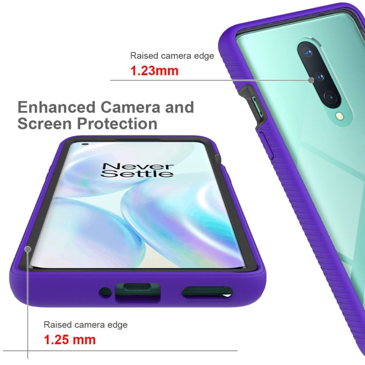 Starry Sky Solid Color Series Shockproof PC + TPU Protective Case, For OnePlus 8, For OnePlus 8 Pro