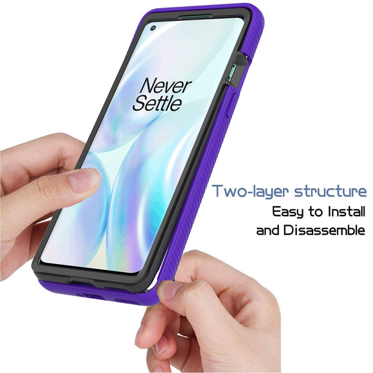 Starry Sky Solid Color Series Shockproof PC + TPU Protective Case, For OnePlus 8, For OnePlus 8 Pro