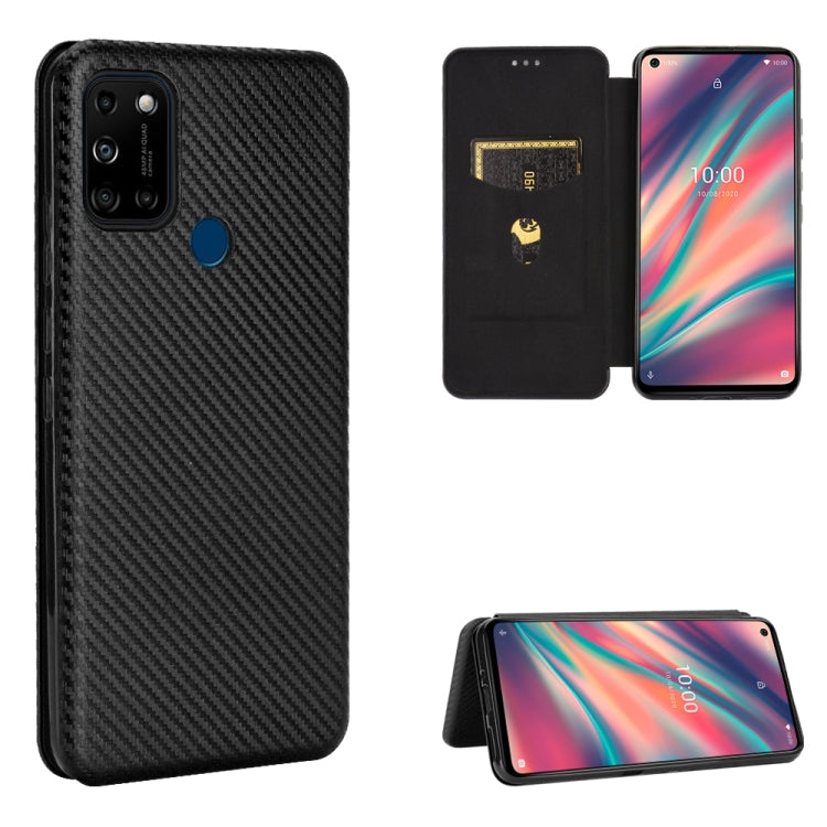 Carbon Fiber Texture Magnetic Horizontal Flip TPU + PC + PU Leather Case with Card Slot, For LG K42, For OPPO Realme V5 / Realme Q2, For Wiko View5 Plus, For Huawei P Smart 2021 / Y7A, For Xiaomi Mi 10T Lite