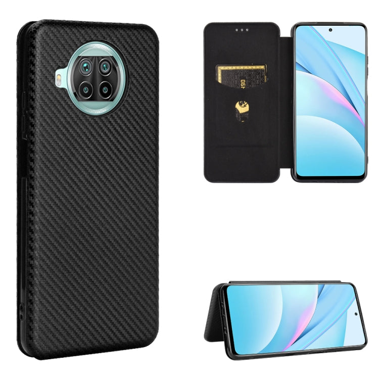 Carbon Fiber Texture Magnetic Horizontal Flip TPU + PC + PU Leather Case with Card Slot, For LG K42, For OPPO Realme V5 / Realme Q2, For Wiko View5 Plus, For Huawei P Smart 2021 / Y7A, For Xiaomi Mi 10T Lite