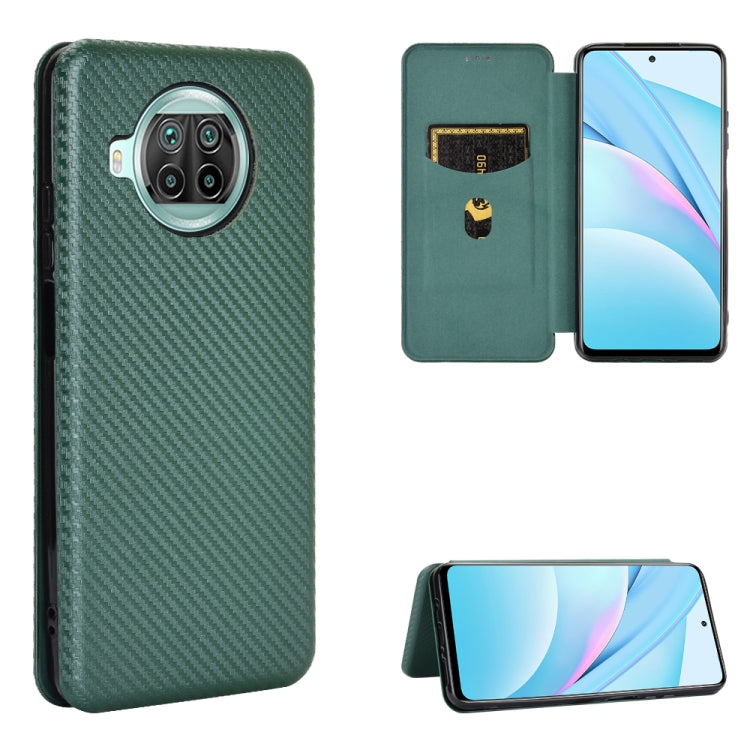 Carbon Fiber Texture Magnetic Horizontal Flip TPU + PC + PU Leather Case with Card Slot, For LG K42, For OPPO Realme V5 / Realme Q2, For Wiko View5 Plus, For Huawei P Smart 2021 / Y7A, For Xiaomi Mi 10T Lite