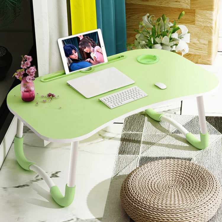 Foldable Non-slip Laptop Desk Table Stand with Card Slot & Cup Slot, with Card Slot & Cup Slot