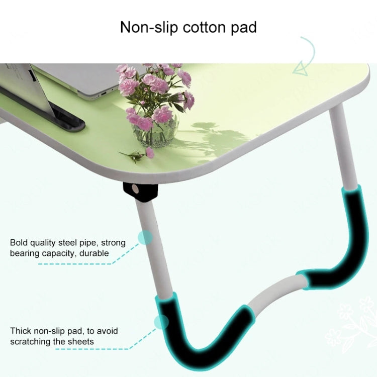 Foldable Non-slip Laptop Desk Table Stand with Card Slot, with Card Slot