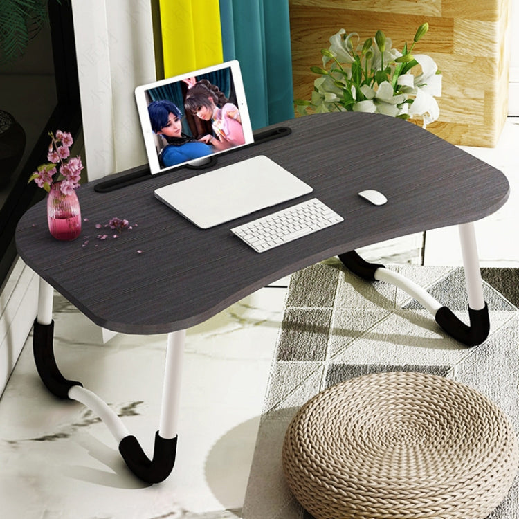 Foldable Non-slip Laptop Desk Table Stand with Card Slot, with Card Slot