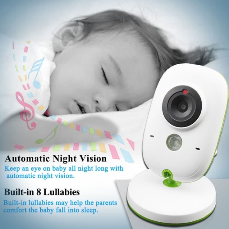 VB602 2.4 inch LCD 2.4GHz Wireless Surveillance Camera Baby Monitor, Support Two Way Talk Back, Night Vision, VB602