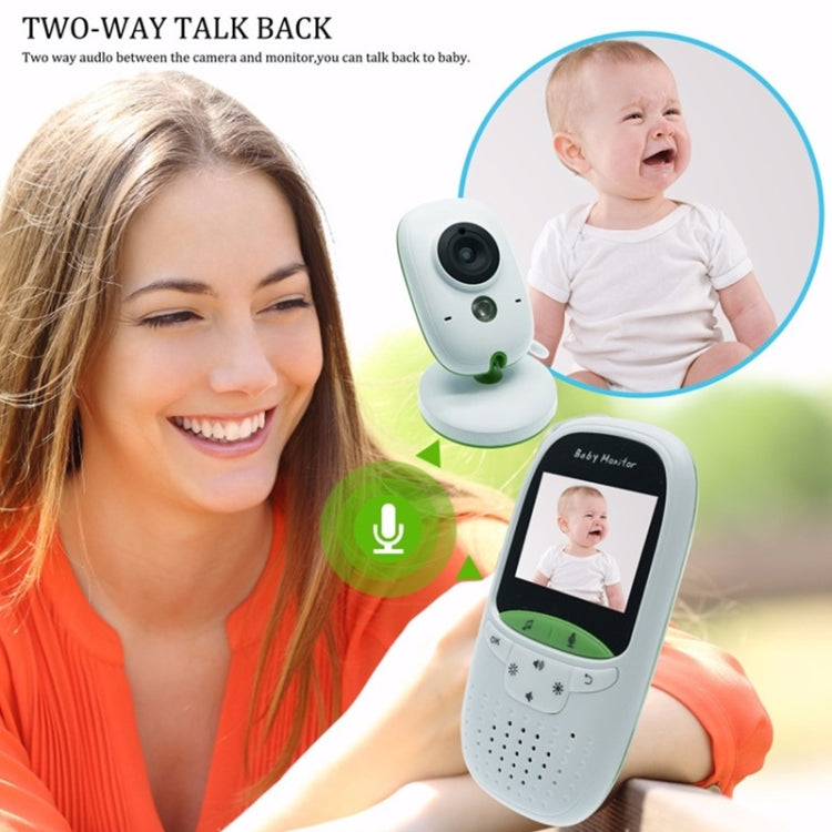 VB602 2.4 inch LCD 2.4GHz Wireless Surveillance Camera Baby Monitor, Support Two Way Talk Back, Night Vision, VB602