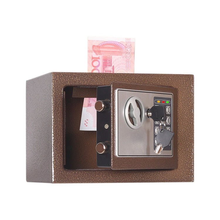 17E Home Mini Electronic Security Lock Box Wall Cabinet Safety Box with Coin-operated Function