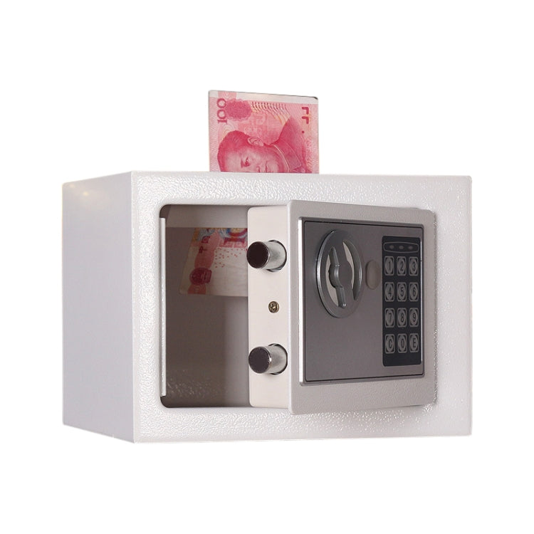 17E Home Mini Electronic Security Lock Box Wall Cabinet Safety Box with Coin-operated Function