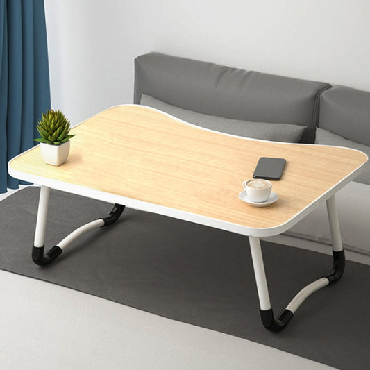 W-shaped Non-slip Legs Adjustable Folding Portable Laptop Desk without Card Slot, without Card Slot