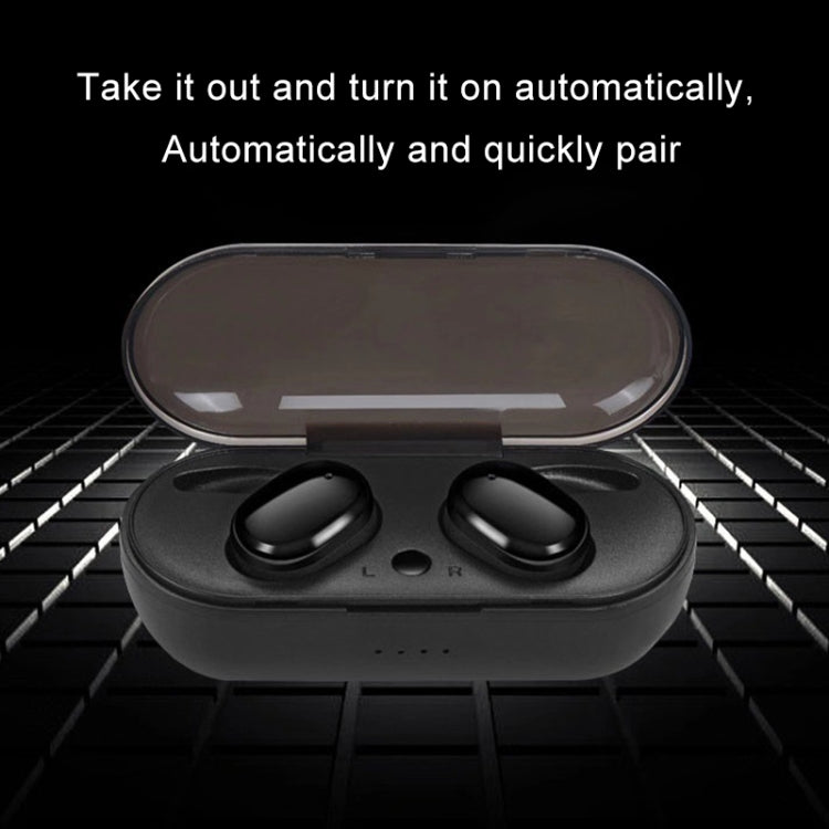 TWS-4 IPX5 Waterproof Bluetooth 5.0 Touch Wireless Bluetooth Earphone with Charging Box, Support HD Call & Voice Prompts, TWS-4