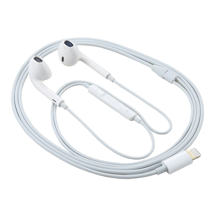 8 Pin Interface Wired Earphone, Does Not Support Calls, Cable Length: 1.2m, Support Music