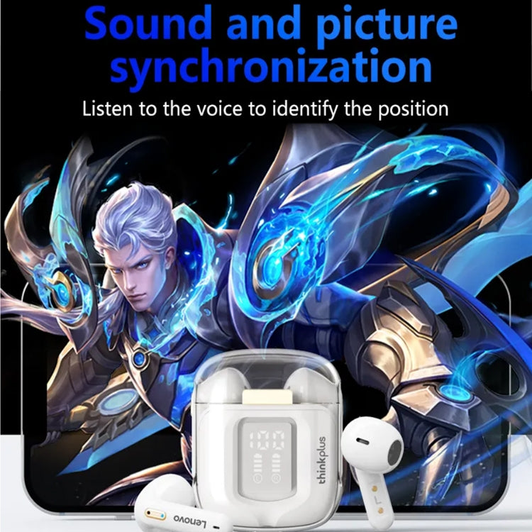 Lenovo LP6 Pro Bluetooth 5.3 LED Digital Display HiFi Wireless Bluetooth Earphone, LP6 Pro