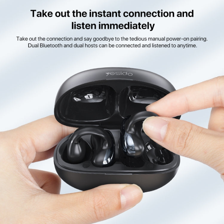 Yesido YSP14 Air Conduction Bluetooth 5.3 Wireless Ear Clip Earphone, YSP14