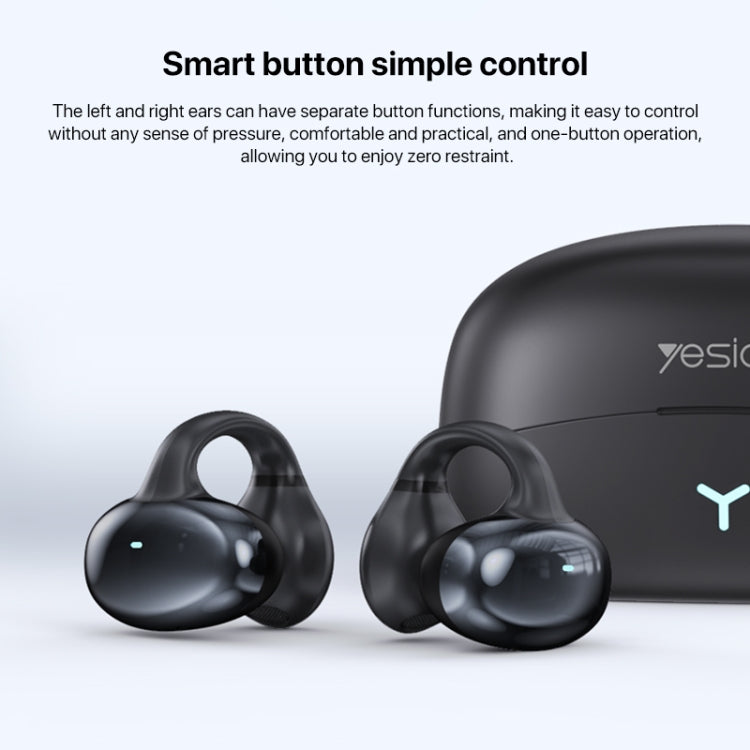 Yesido YSP14 Air Conduction Bluetooth 5.3 Wireless Ear Clip Earphone, YSP14