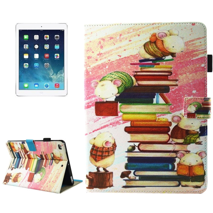 For iPad 9.7 (2018) & iPad 9.7 inch 2017 / iPad Air / iPad Air 2 Universal TIME TO PARTY Words Pattern Horizontal Flip Leather Protective Case with Holder & Card Slots, For iPad 9.7 inch 2017 / iPad Air / iPad Air 2