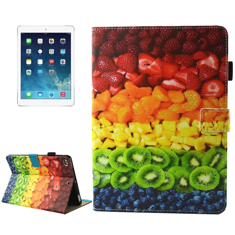 For iPad 9.7 (2018) & iPad 9.7 inch 2017 / iPad Air / iPad Air 2 Universal TIME TO PARTY Words Pattern Horizontal Flip Leather Protective Case with Holder & Card Slots, For iPad 9.7 inch 2017 / iPad Air / iPad Air 2