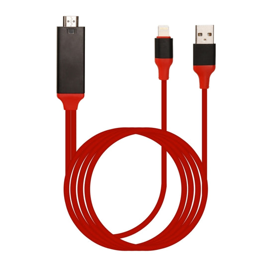 8 Pin Male to HDMI & USB Male Adapter Cable, Length: 2m, 8 Pin Male