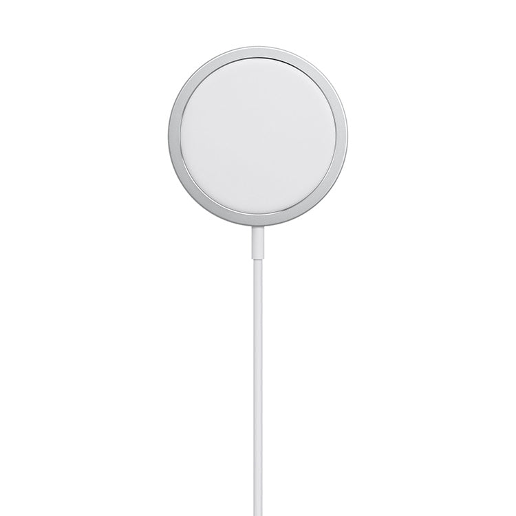 OJD-63 15W Aluminum Alloy Style Round Magsafe Magnetic Wireless Charger , Magnetic