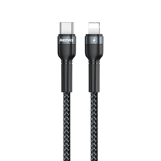 REMAX RC-171 Jany Series 1m PD20W USB to 8 Pin Aluminum Alloy Braid Fast Charging Data Cable, USB to 8 Pin